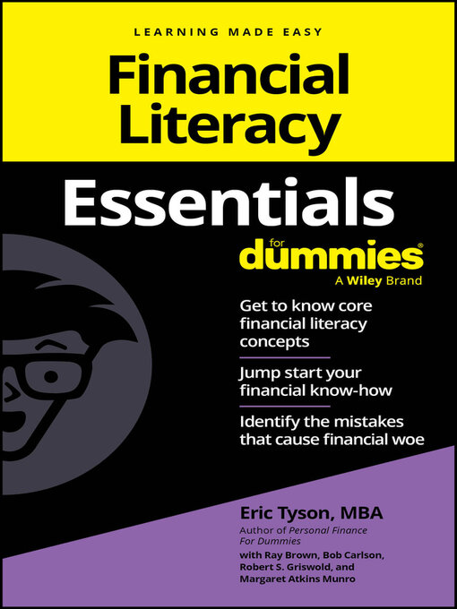 Cover image for Financial Literacy Essentials For Dummies